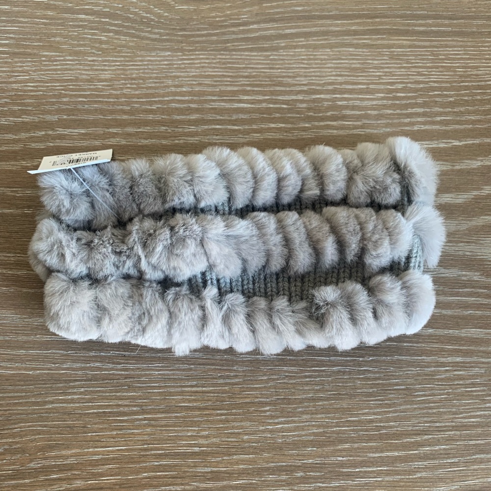 Brand New with Tags Real Fur Headband